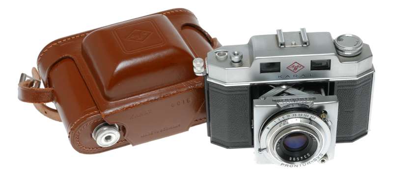 Agfa Karat IV 35mm Film Rangefinder Camera Solinar 1:2.8/50