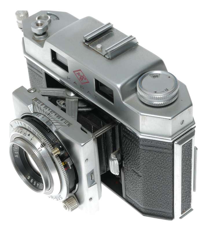 Agfa Karat IV 35mm Film Rangefinder Camera Solinar 1:2.8/50