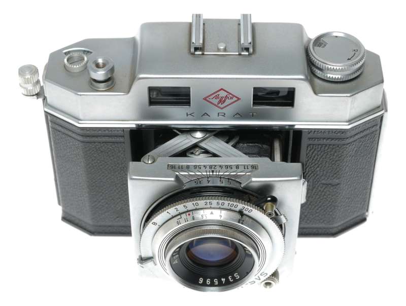 Agfa Karat IV 35mm Film Rangefinder Camera Solinar 1:2.8/50