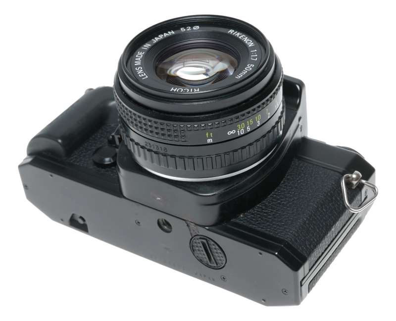 Ricoh KR-5 Super II 35mm Film SLR Camera Rikenon 1.7/50