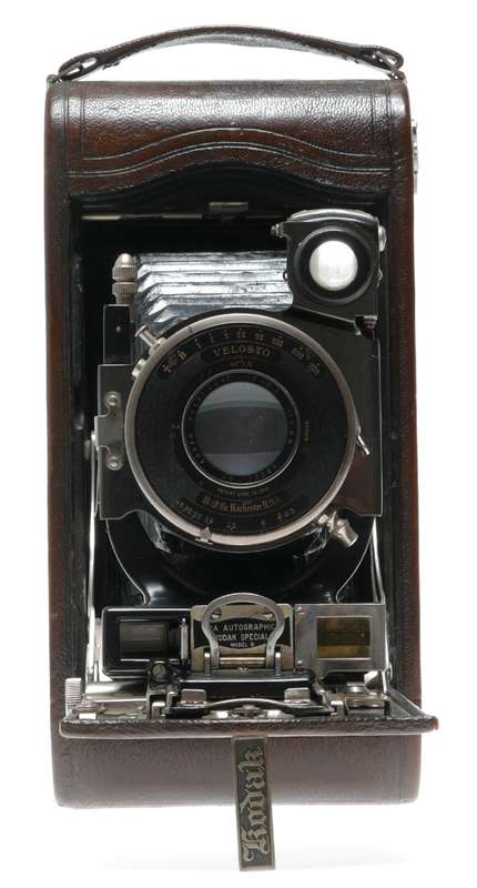Kodak 3A Autgraphic Special Model B Folding Camera F6.3 170mm Velosto