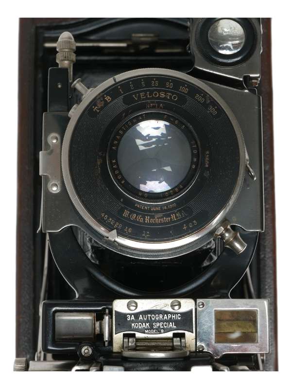 Kodak 3A Autgraphic Special Model B Folding Camera F6.3 170mm Velosto