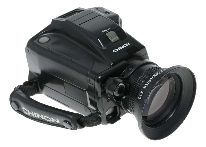 Chinon GS-7 Reflex Zoom Genesis 35mm Film Camera X1.3 Teleconverter