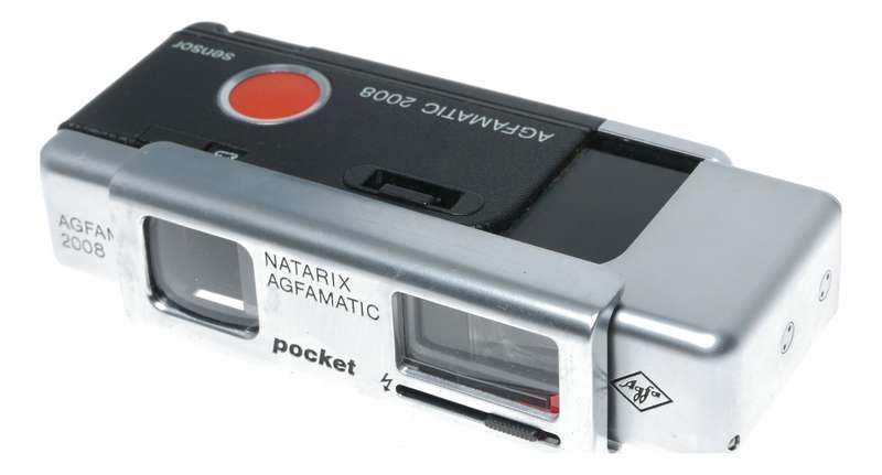 Agfamatic 2008 Pocket Sensor 110 Film Camera Natarix Close Up