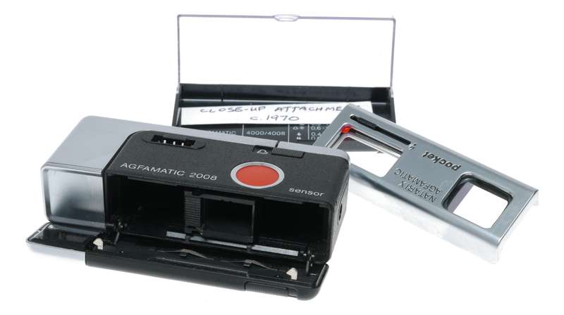 Agfamatic 2008 Pocket Sensor 110 Film Camera Natarix Close Up
