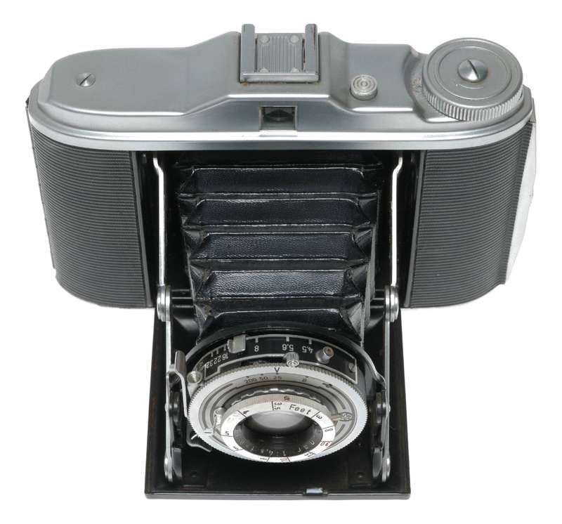 Agfa Isolette V 6x6 Folding Camera Agnar 1:4.5 f=85mm