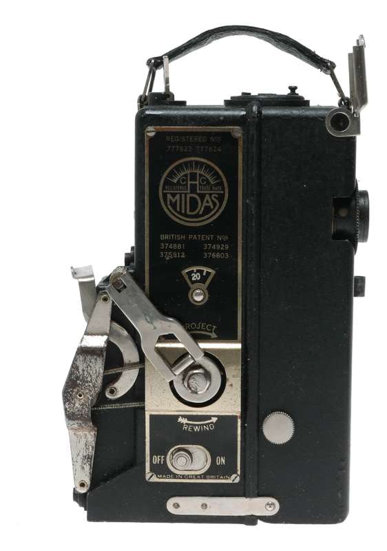 Midas 9mm Movie Camera Cine Projector Taylor Hobson f2.5 in Box