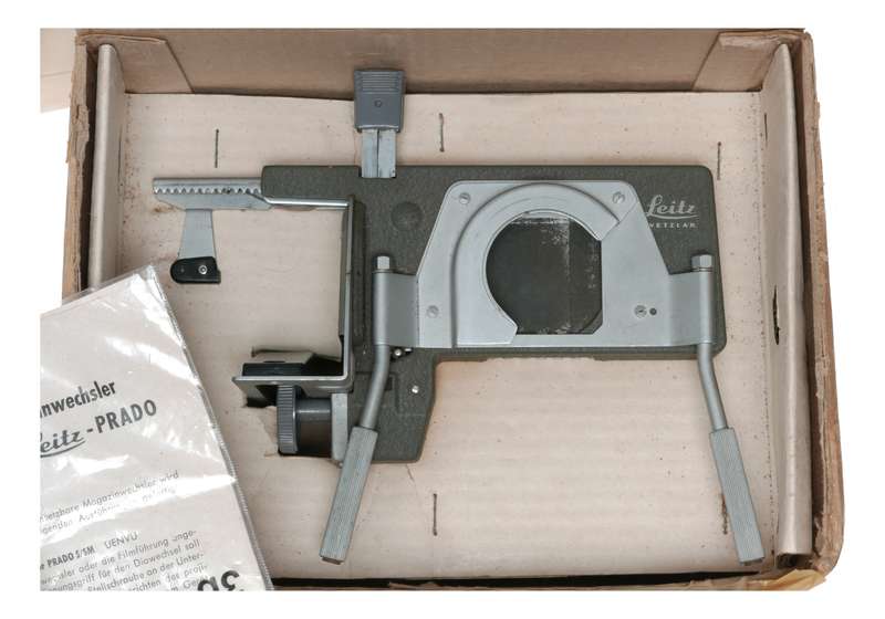 Leitz Prado 150 Slide Projector Magazine Wechsler Changer in Box