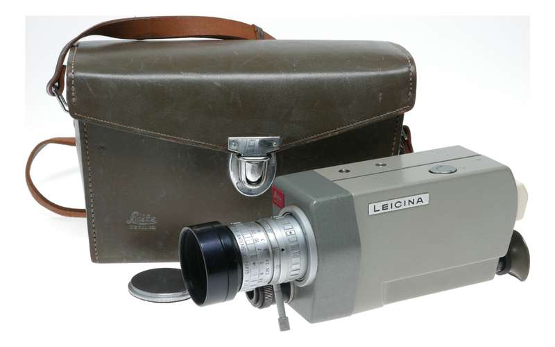 Leitz Leicina 8SV Cine Movie Camera Angenieux Zoom K2 F7.5-35mm