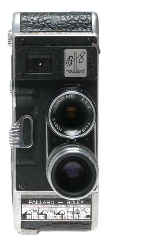 Bolex Paillard B8 Double 8mm Film Movie Camera Kinotar 1.9/13