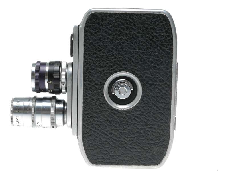 Bolex Paillard B8 Double 8mm Film Movie Camera Kinotar 1.9/13