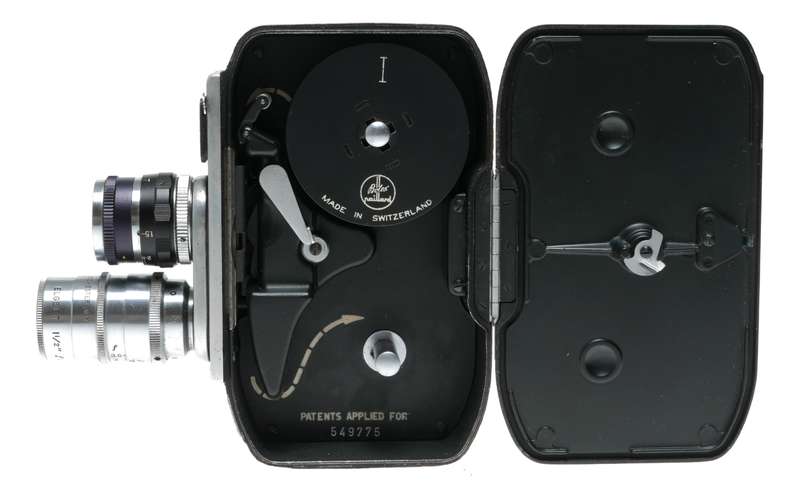 Bolex Paillard B8 Double 8mm Film Movie Camera Kinotar 1.9/13