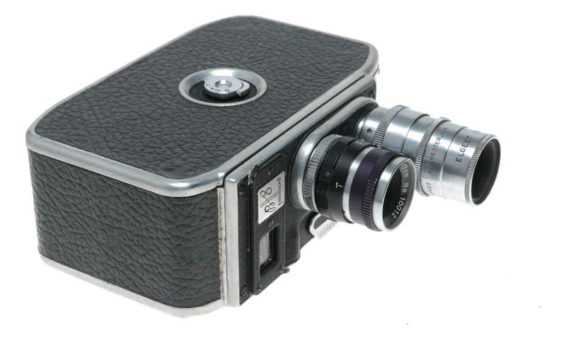 Bolex Paillard B8 Double 8mm Film Movie Camera Kinotar 1.9/13