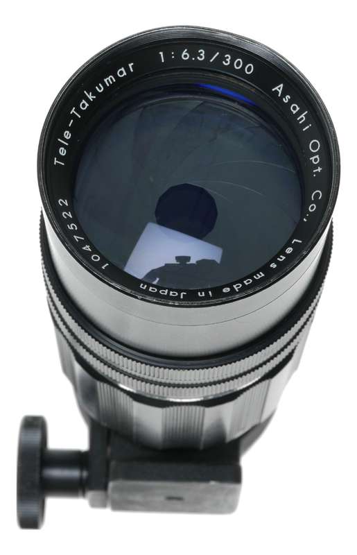 Asahi Pentax Tele Takumar 1:6.3/300 35mm Film Camera M42 Lens