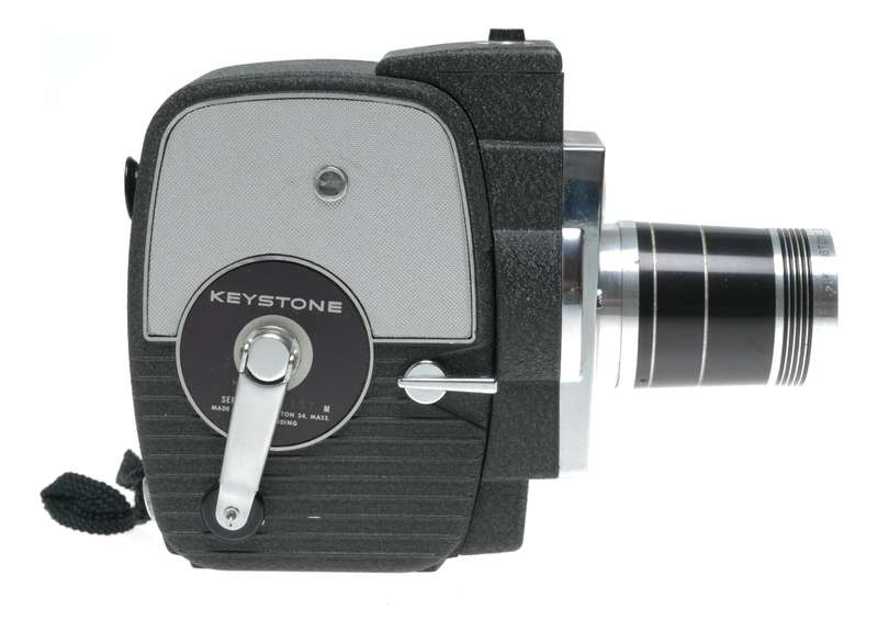 Keystone K-7 Zoom 8mm Film Electric Eye Movie Camera Manual Case