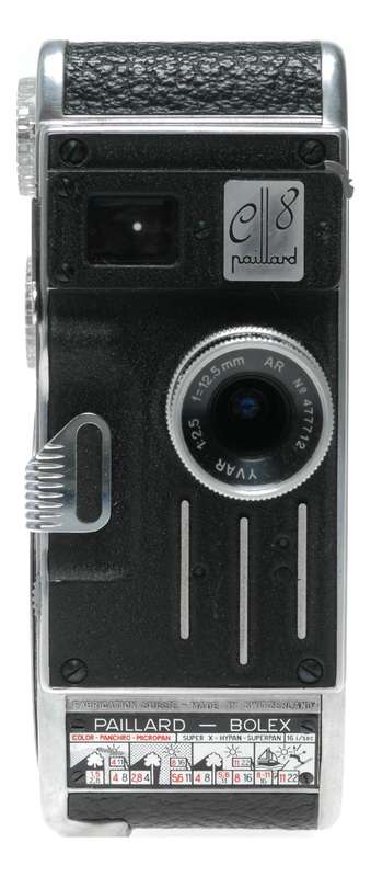 Bolex Paillard C8 Film Movie Camera in Box Yvar 2.5/12.5mm