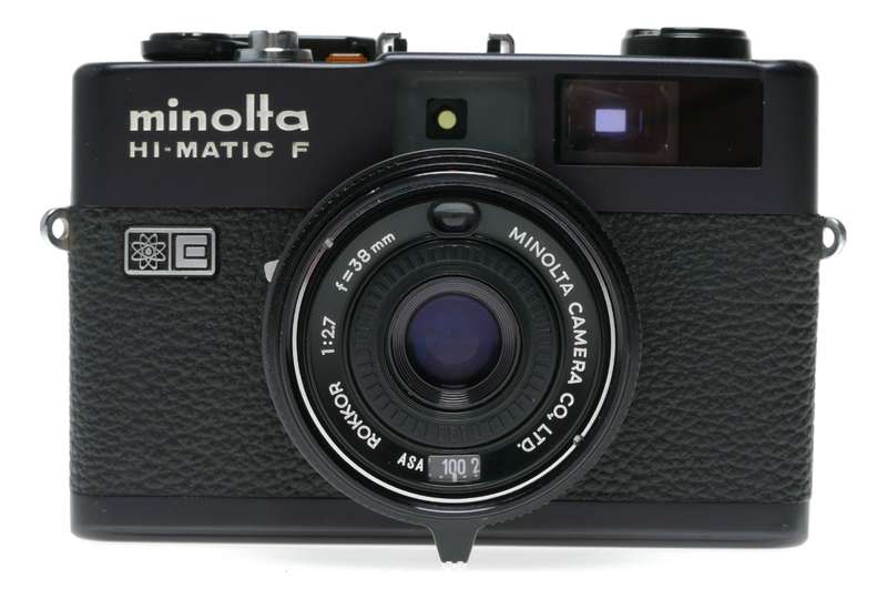 Minolta Hi-Matic F 35mm Film Rangefinder Camera Rokkor 1:2.7/38