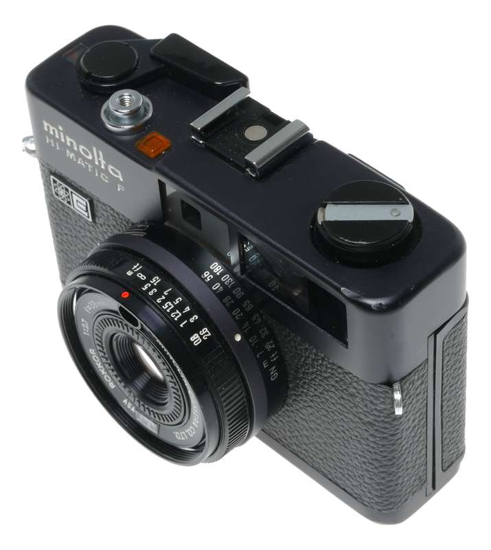 Minolta Hi-Matic F 35mm Film Rangefinder Camera Rokkor 1:2.7/38