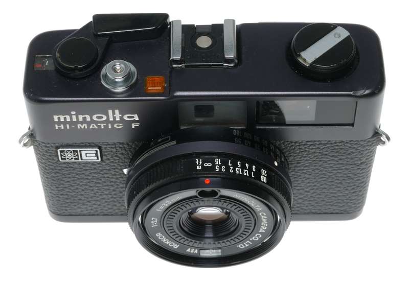 Minolta Hi-Matic F 35mm Film Rangefinder Camera Rokkor 1:2.7/38