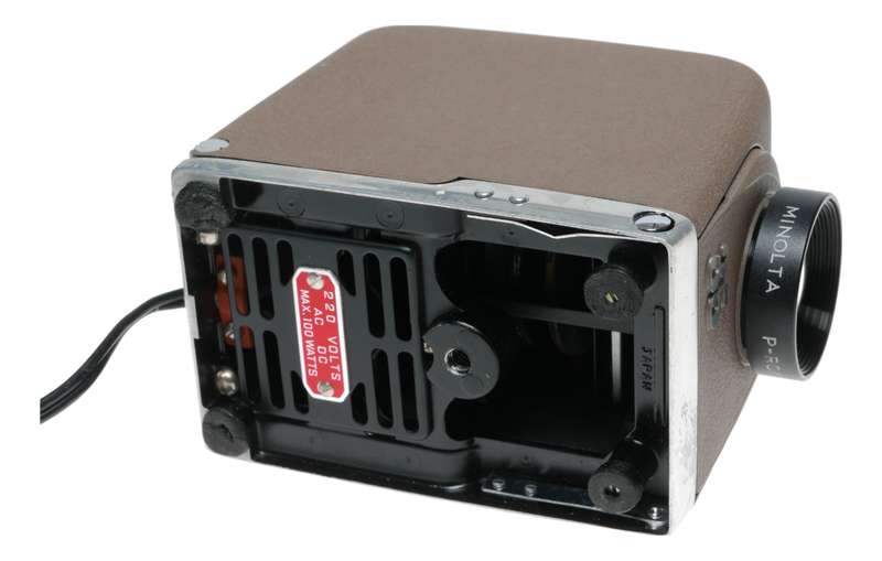 Minolta Mini 35 Color Slide Film Projector Frames Pouch Instructions