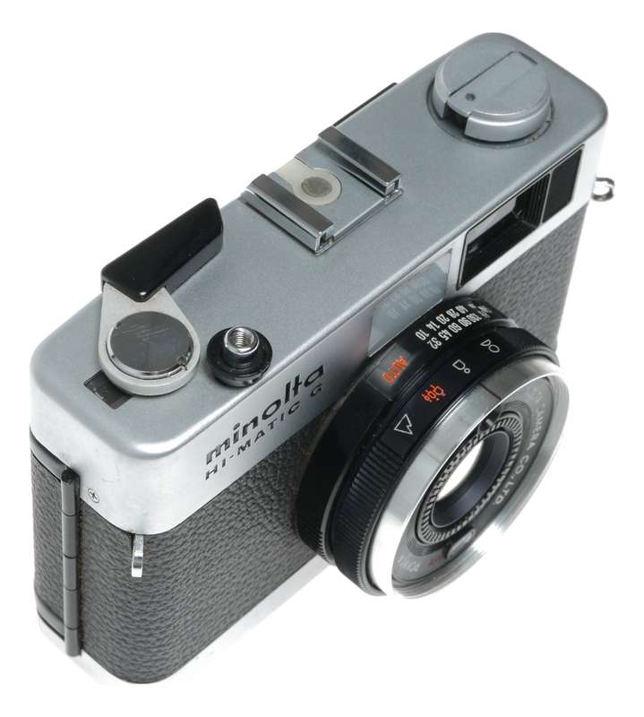 Minolta Hi-Matic G 35mm Film Compact Camera Rokkor 1:2.8/38