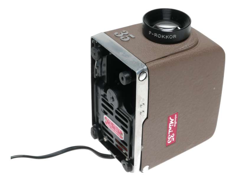 Minolta Mini 35 Color Slide Film Projector Frames Pouch Instructions