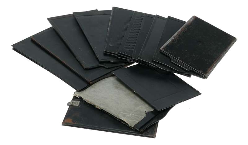 Vintage Various Format Film Sheet Holders Photography