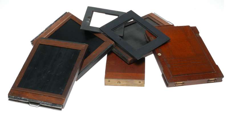 Kodak 5x7 View Wood Camera Film Plateholders Base Extension