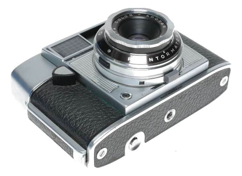 Agfa Optima II 35mm Film Camera Color Apotar 2.8/45 Agfamatic