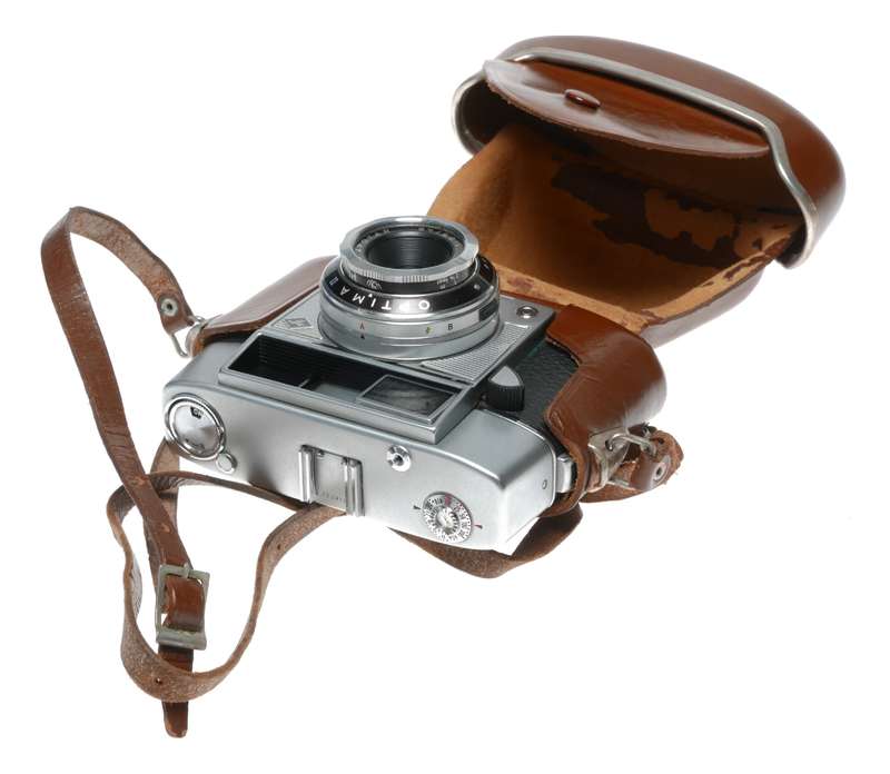 Agfa Optima II 35mm Film Camera Color Apotar 2.8/45 Agfamatic