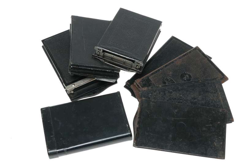 Kodak KW Various Folding Plate Camera Film Sheet Holders