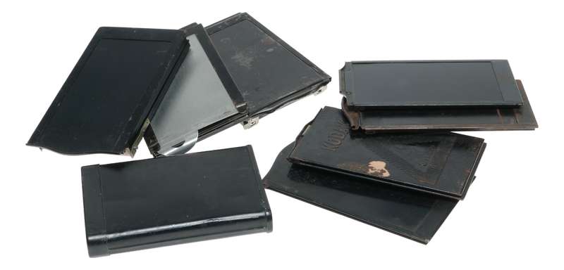 Kodak KW Various Folding Plate Camera Film Sheet Holders