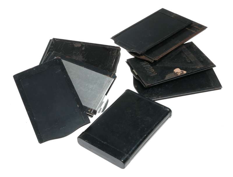Kodak KW Various Folding Plate Camera Film Sheet Holders