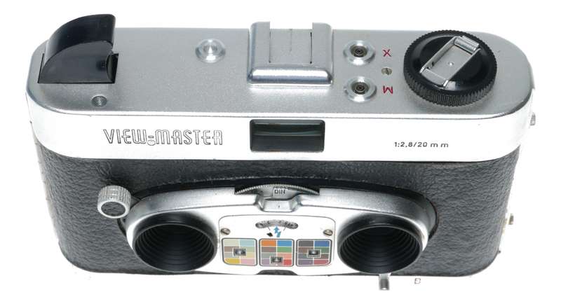 View-Master Stereo Color Mark II Film Camera 1:2.8/20mm
