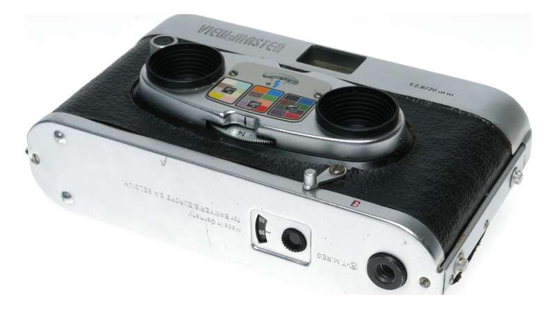 View-Master Stereo Color Mark II Film Camera 1:2.8/20mm