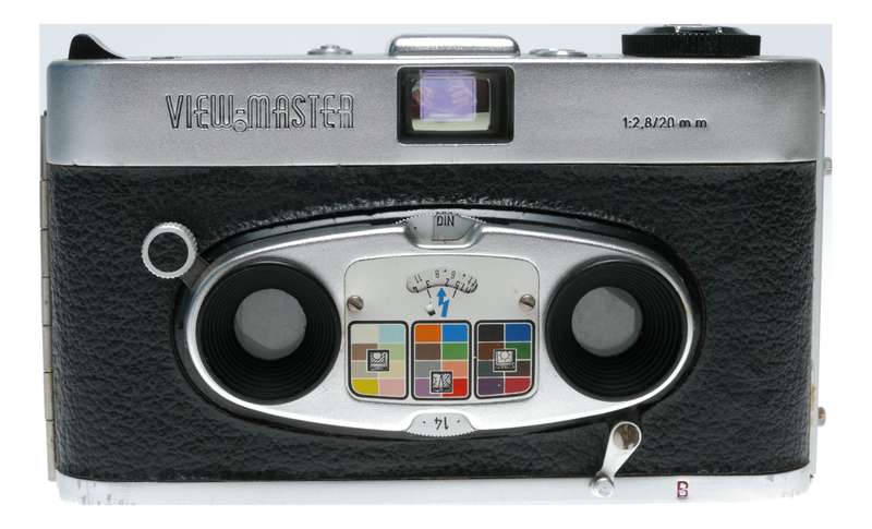 View-Master Stereo Color Mark II Film Camera 1:2.8/20mm