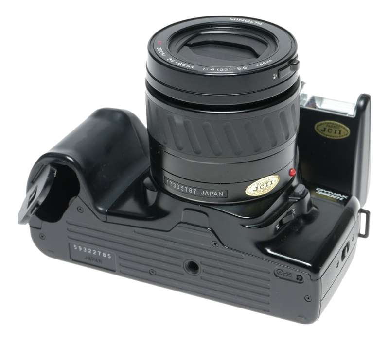 Minolta Dynax 3000i 35mm Film SLR Camera D314i Flash
