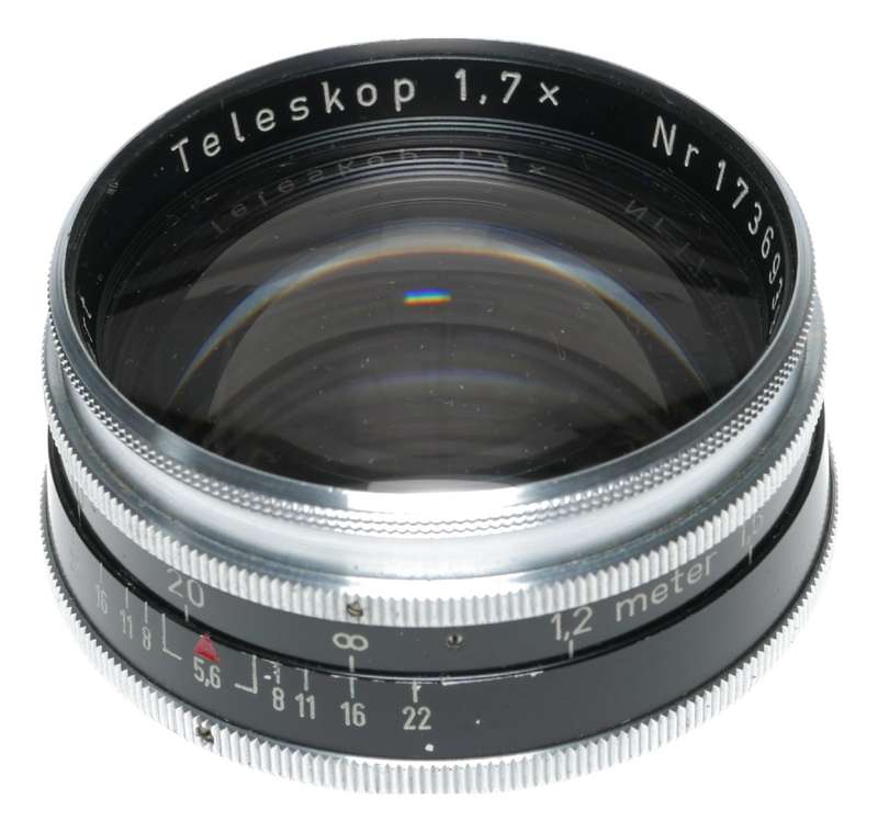Zeiss Ikon Teleskop 1.7x Lens Bracket 861/07 Contaflex I II