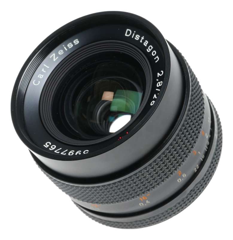 Carl Zeiss Distagon T 2.8/28mm Contax C/Y Mount Camera Lens