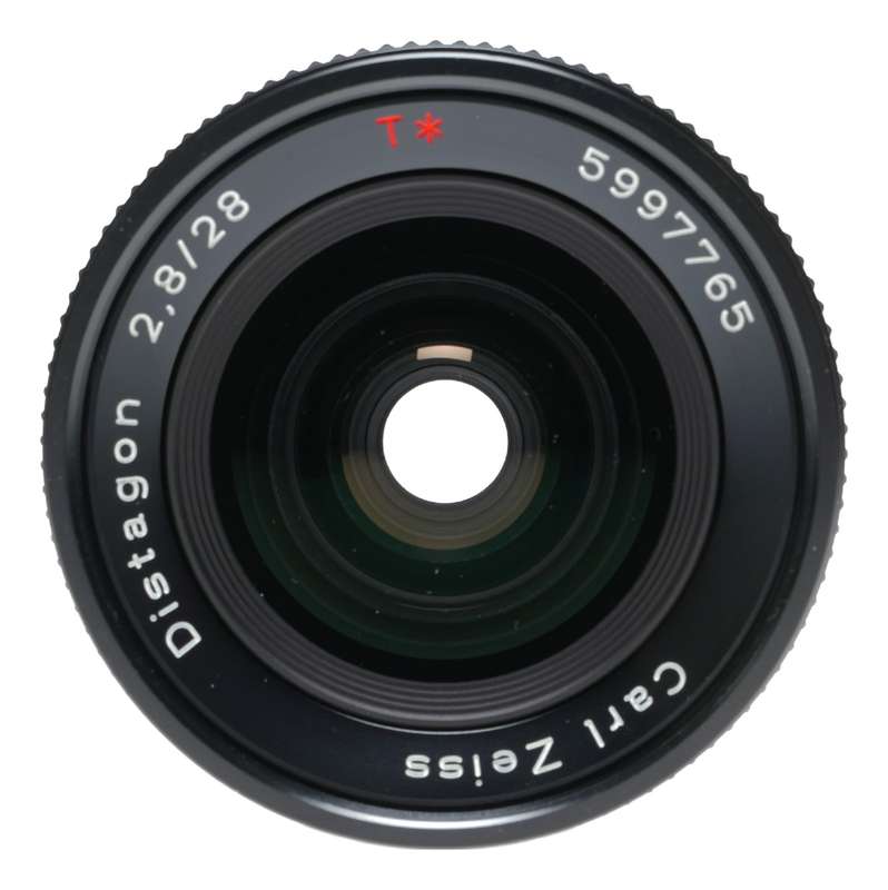 Carl Zeiss Distagon T 2.8/28mm Contax C/Y Mount Camera Lens