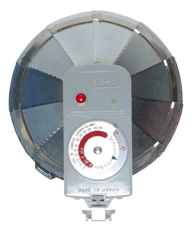 TPS Pan Flash Gun Film Camera Hot Shoe Vintage Fan Pocket Strobe