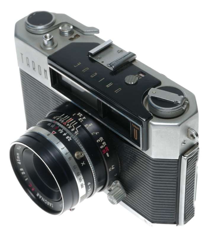 Taron Unique 35mm Film RF Camera Taronar F.C. 1:2.8/45