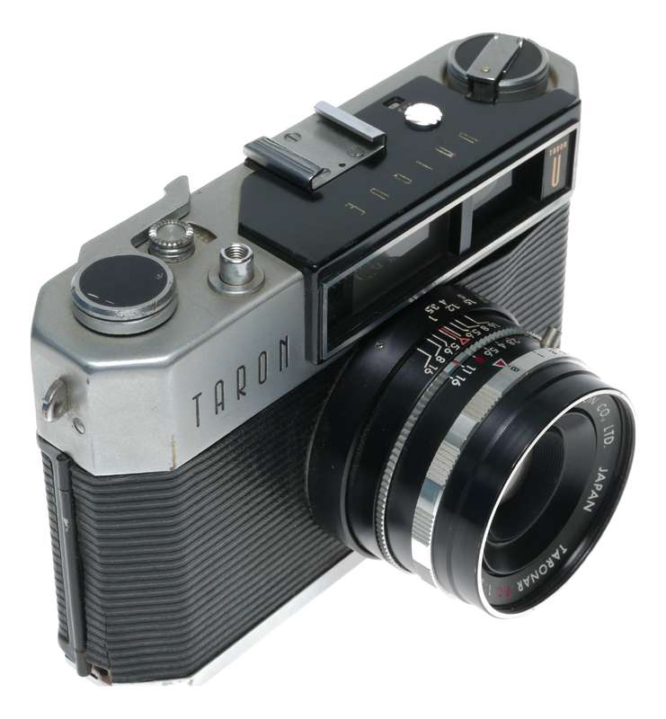 Taron Unique 35mm Film RF Camera Taronar F.C. 1:2.8/45