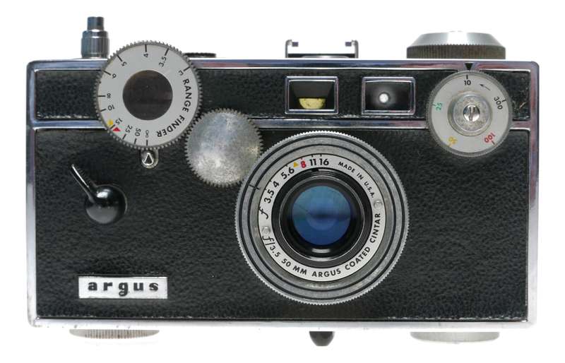 Argus C3 The Brick Rangefinder 35mm Film Camera 3.5/50