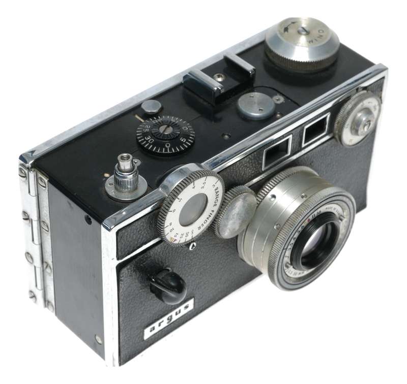 Argus C3 The Brick Rangefinder 35mm Film Camera 3.5/50