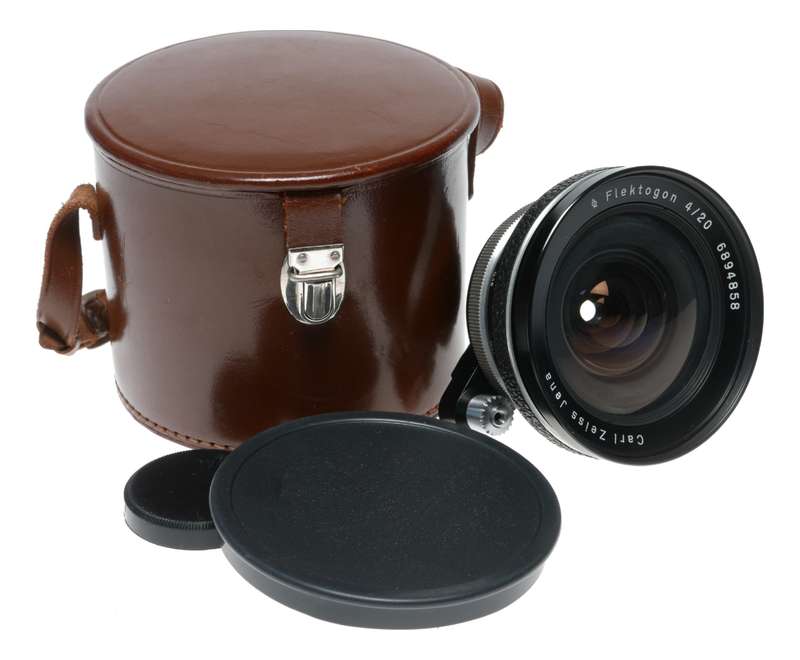 Carl Zeiss Jena Flektogon 4/20 Wide Angle SLR Camera Lens