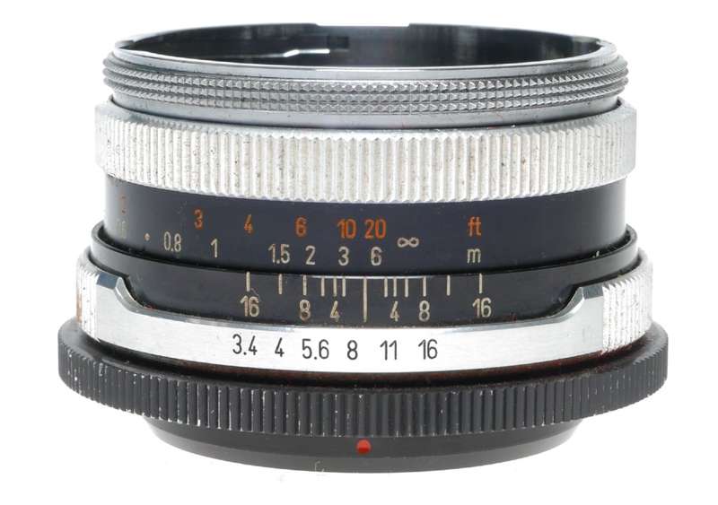 Carl Zeiss Skoparex 3.4/35 Icarex SLR Film Camera Lens