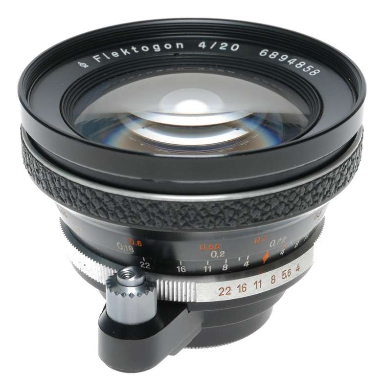 Carl Zeiss Jena Flektogon 4/20 Wide Angle SLR Camera Lens
