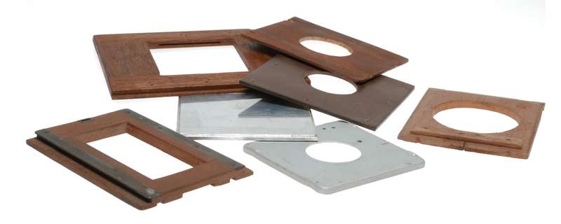 Vintage Film Photography Folding Camera Lens Boards Various Formats