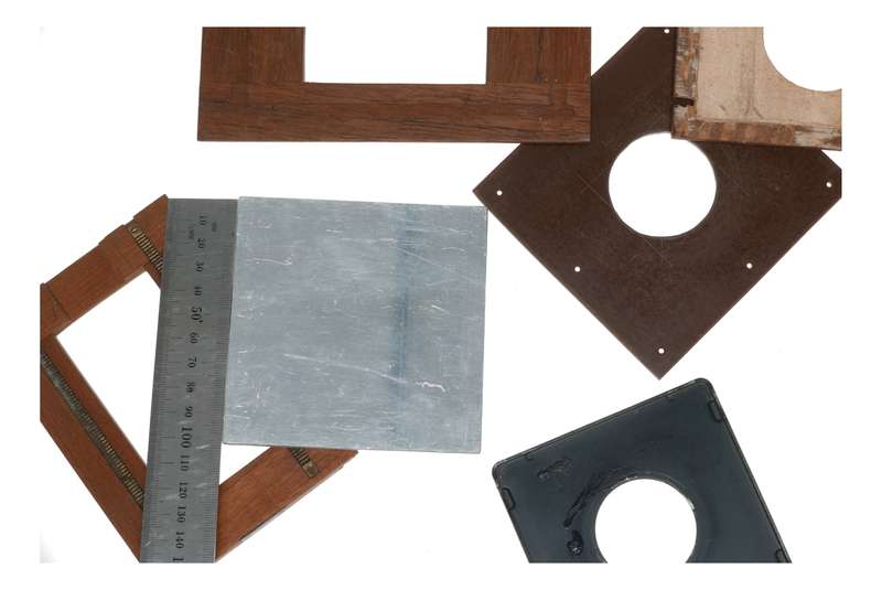 Vintage Film Photography Folding Camera Lens Boards Various Formats